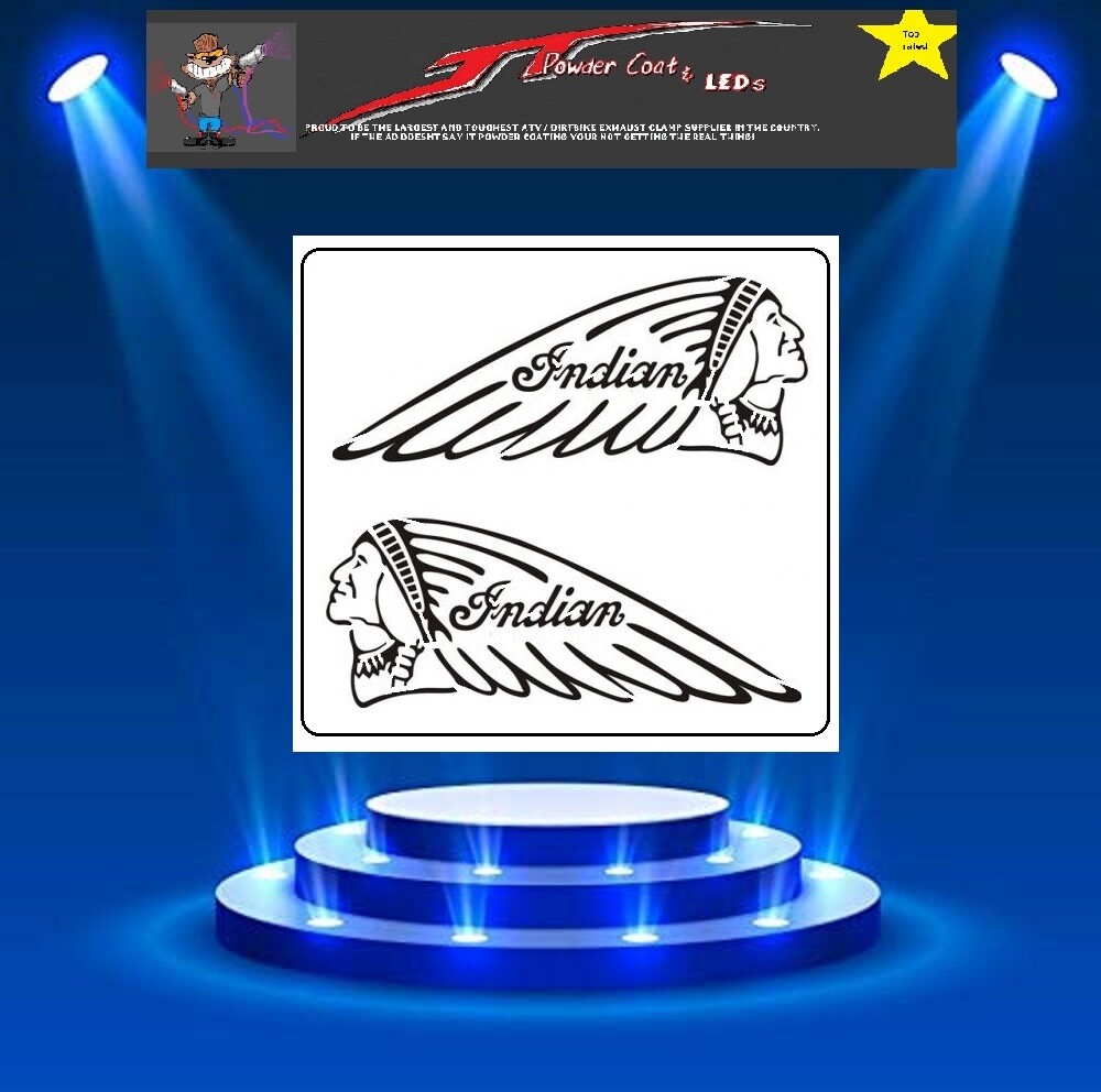 2 Stück Wandtattoo Nummernschild – Moto Logo Indalo, Je 6 X 3 Cm, Selbstklebend