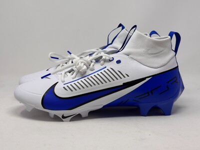 Nike Vapor Edge Pro 360 2 TB Mens White Blue Football Cleats FQ4044-102