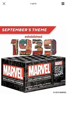 marvel collector corps 80 years