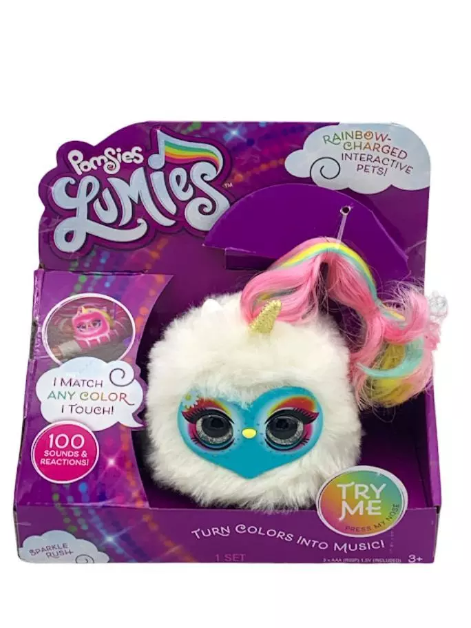 Pomsies Lumies Interactive Lighted Plush