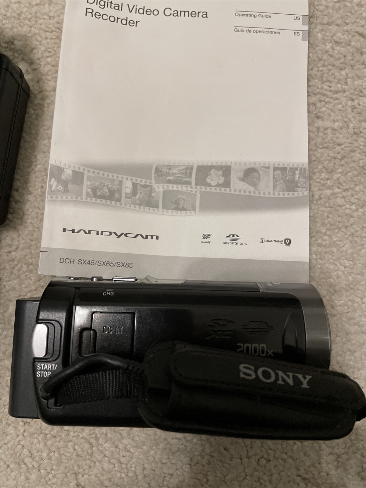 Sony Handycam DCRSX85 Digital Video Camera Recorder eBay