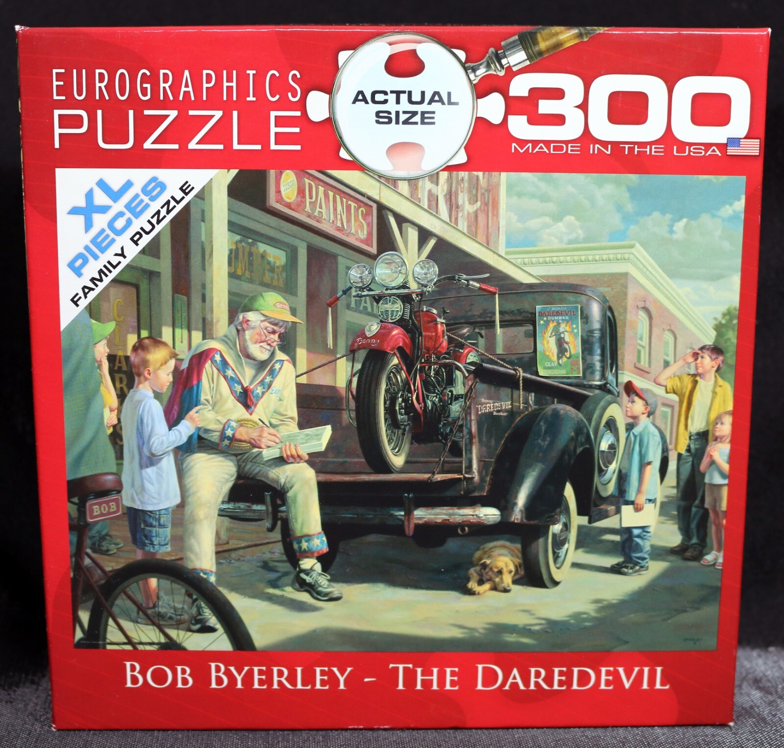 Eurographics Jigsaw Puzzle;  The Daredevil;  300 XL pieces 19 1/4