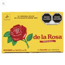 De La Rosa Mazapan 12 Pieces ORIGINAL Peanut Candy Mazapan 11.8 oz