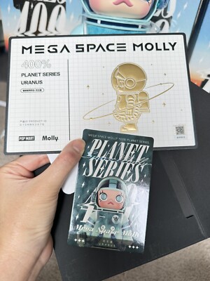 POP MART MEGA SPACE MOLLY 400% Planet Series Figures Uranus