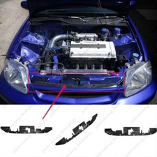 For Honda Civic Ek Carbon Fiber Cooling Slam Panel Radiator Cover Trim Bodykits For Honda Civic Ek Carbon Fiber Cooling Slam Panel Radiator Cover Trim Bodykits