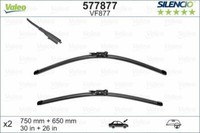 "Valeo Silencio Flach Wischerblatt Satz - Vorne - 30 \"/ 26 \" - FüR Ford B-Max"