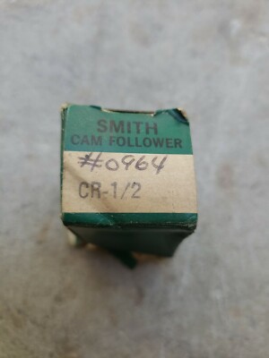 Smith CR1/2 (McGill CF-1/2)New Cam Follower. NOS item in factory packaging. 