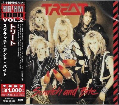 CD TREAT トリート TREAT SCRATCH & BITE JAPAN 2020 LMT EDT CD NEW/FACTORY