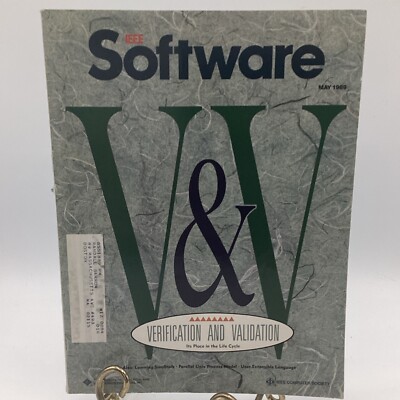 IEEE Software Mag 1989 Verification & Validation, Galaxy Language, Gordon Bell
