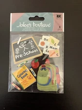 Jolee's Boutique Dimensional Pre-School Sticker Pack -NEW