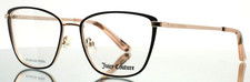 JUICY COUTURE JU243/G 003 Black Rose Gold Womens Eyeglasses 53-17-140 B:41