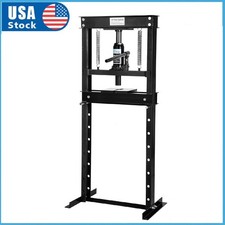 12 Ton Hydraulic Shop Press With Press Plates H-frame Bearing Garage Floor Press 12 Ton Hydraulic Shop Press With Press Plates H-frame Bearing Garage Floor Press
