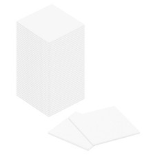 144Pcs 0.8 x 0.8 Inch Mosaic Mirror Tiles, White Self-Adhesive Glass Stickers