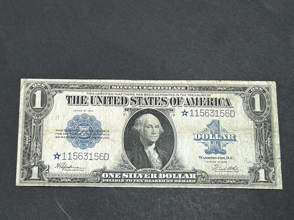 1923 $1 Silver Certificate ***STAR*** Large Note US Bill LOW Shipping!!! - Image 2 of 3