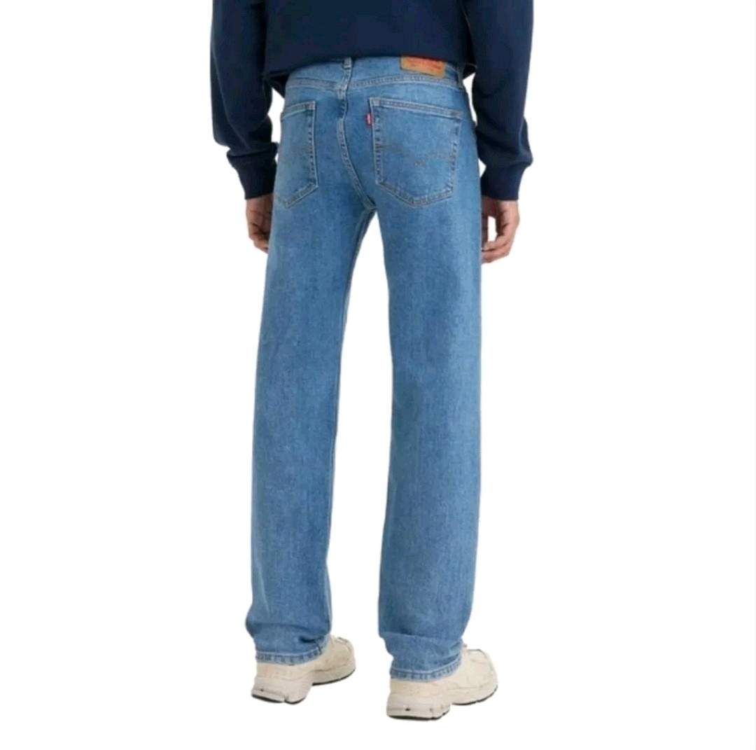 Levi's Mens 505 Regular Straight Leg Jeans 30x32 Mid-Rise Stretch Blue NWT thumbnail 11