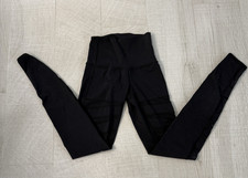Lululemon Black Leggings With Mesh Women's Size 6