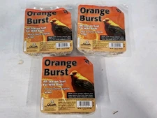 Orange Suet Cakes Sample Pack for Woodpeckers, Cardinals & More