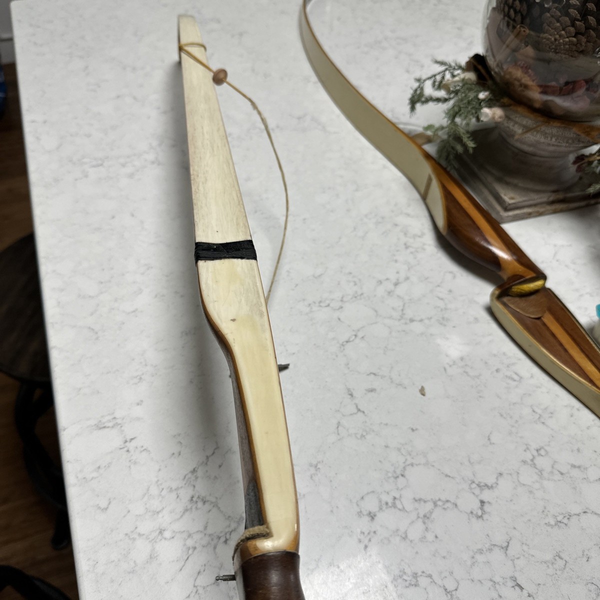 RARE Eicholtz Neptune 63” Recurve Bow – 33# @ 28” – Early Serial