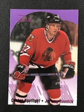 1994-95 Flair #10 Jeremy Roenick Center Spotlight Chicago Blackhawks