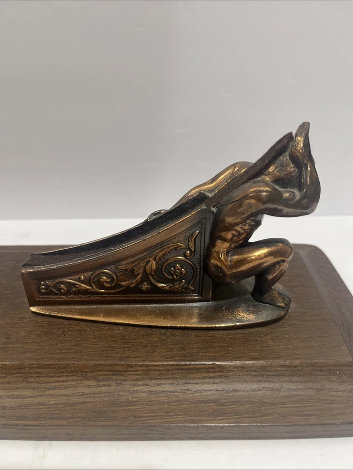 De colección MCM Cobre, Placa de Madera Soporte Espejo Soporte Expositor Foto 2 de 4