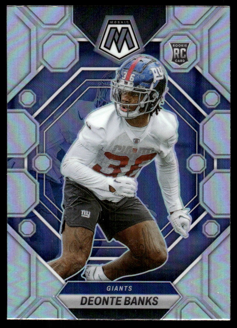 Deonte Banks Panini Mosaic #309 Base