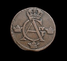 Sweden 1/4 Skilling 1806 Gustaf IV Adolf