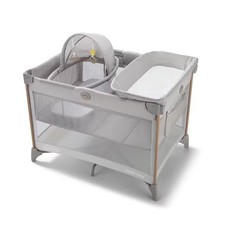 Graco Pack n Play Care Suite Bassinet Lux Playard Portable Changing Table Crib