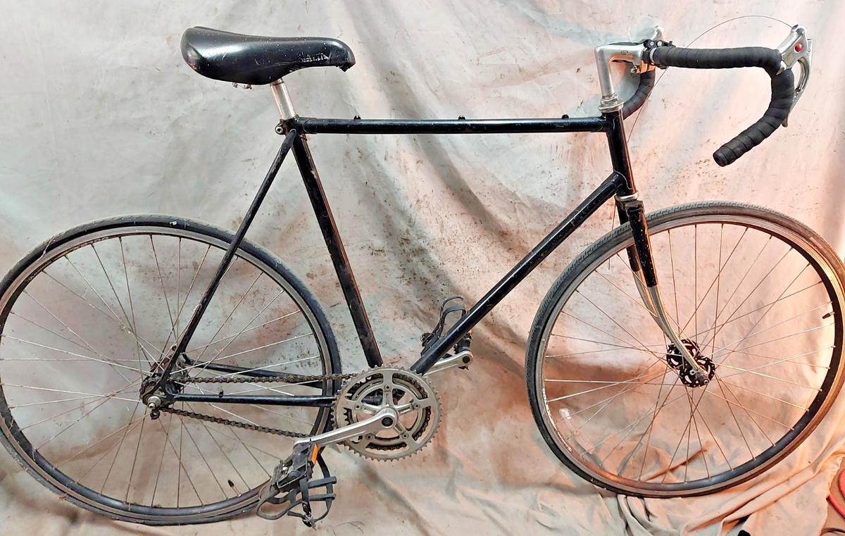 SCHWINN クロモリピスト 1983 Schwinn Varsity Fixie Road Bike Large 58cm Steel FlipFlop