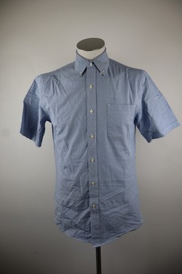 TOMMY HILFIGER BAUMWOLLHEMD SHIRT HERREN GR. 15 SLIM VINTAGE CASUAL KURZARM