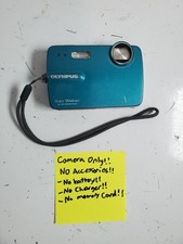 Olympus Stylus 550WP Green 10MP 2.5" LCD Digital Camera - No ACCESSORIES -Tested