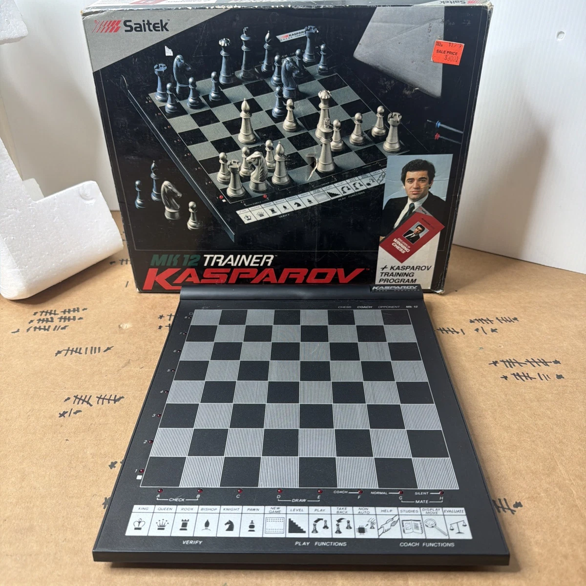 Jeu D'Échecs Électronique Mephisto Chess Trainer - Ordinateur D'échecs Vintage