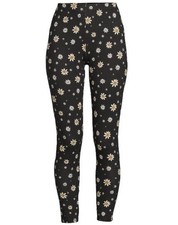 No Boundaries Juniors Ankle Leggings Large 11-13 New with Tags Daisy Black High