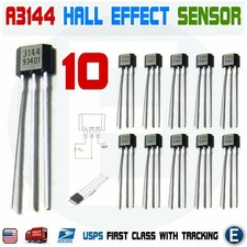 Interruptor sensor magnético efecto Hall Arduino 10 piezas A3144 A3144E OH3144E A1044