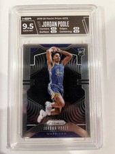 Panini 2019-20 Prizm Jordan Poole Warriors #272 Rookie HGA 9.5
