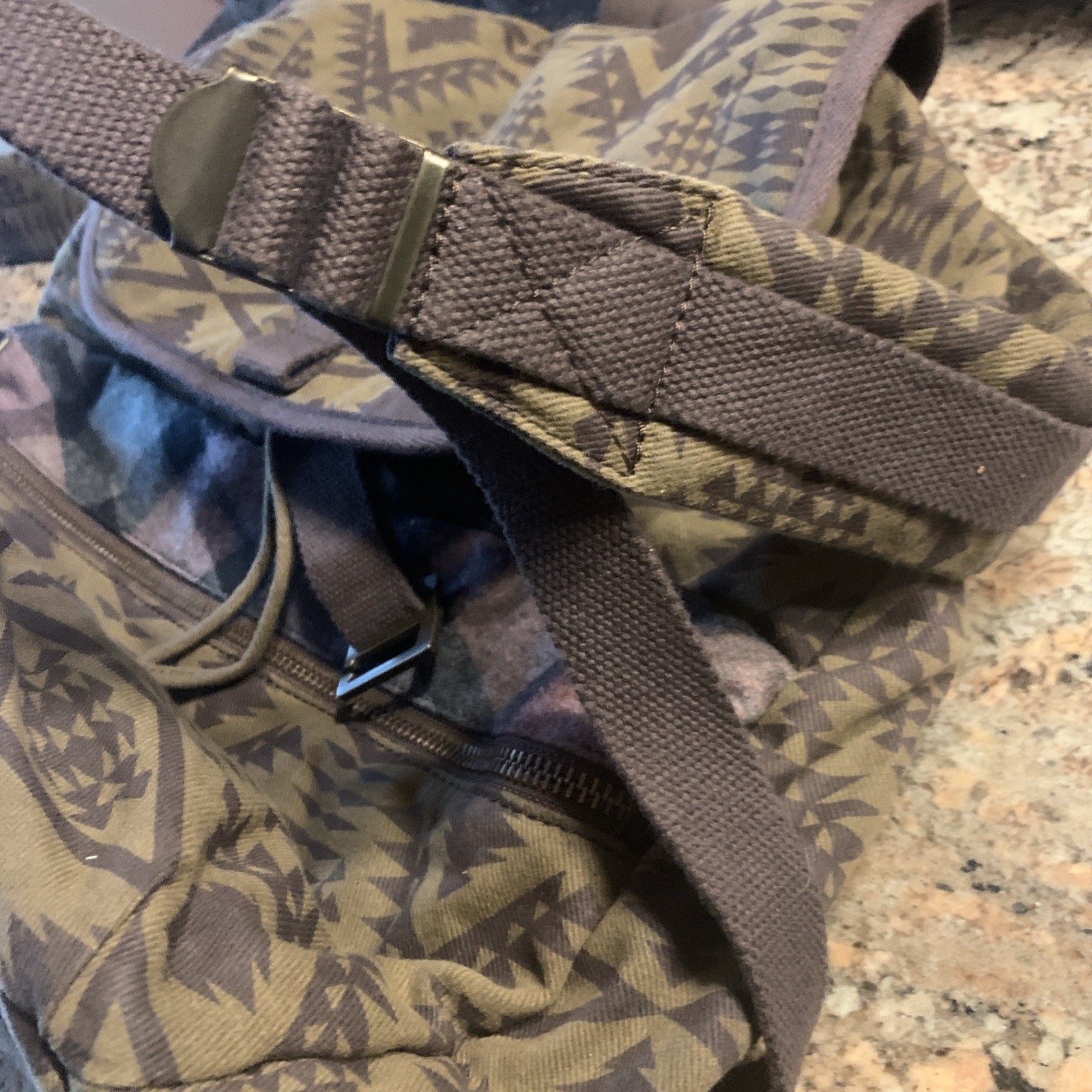 Pendleton Brown Multi Wool Canvas Western Cargo P… - image 3