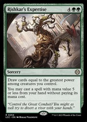 Rishkar's Expertise - 254 - Commander: The Lost Caverns of Ixalan