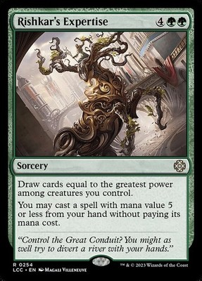 Rishkar's Expertise 254 R Normal LCC MTG NM