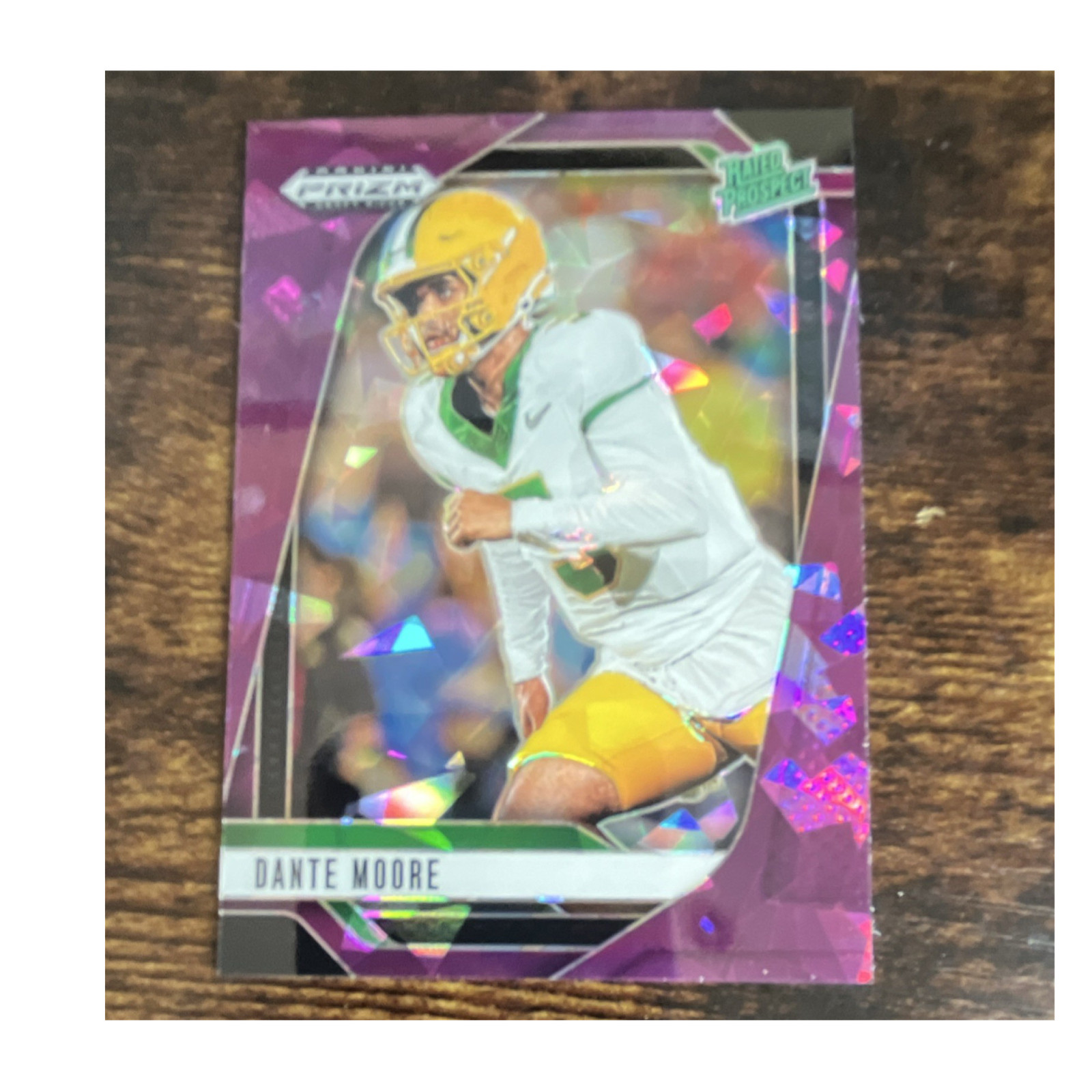 Panini 2025 Prizm Draft Picks Dante Moore Rookie #164 Purple Ice /199