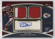 2010 Topps Finest Auto Dual Relic 109/160 Dexter McCluster #FADR-DM Auto 0s55