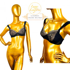 True Blossom Full Bra by Wolford Small 75B Black Without Cups