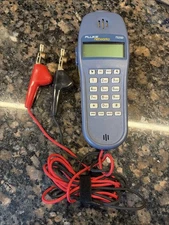Fluke Networks TS25D Telephone Test Set Volts, Caller ID, Speaker With Pouch