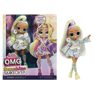 LOL Surprise OMG Sunshine Makeover SUNRISE Fashion Doll UV Color Changing NEW