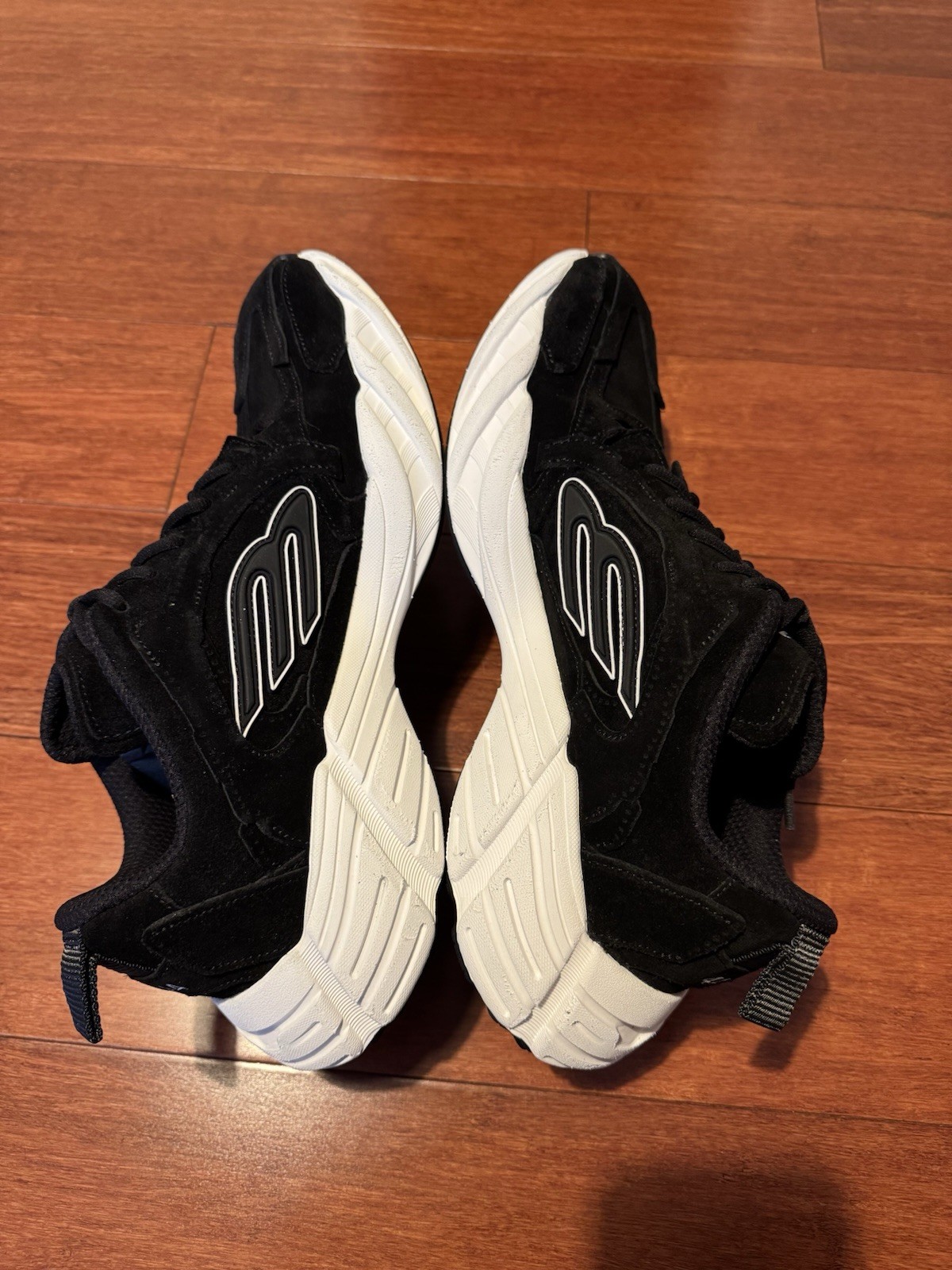 Balenciaga Men Monday 3B Logo Low Top Sneakers Black Eu 40 UK 6 US 7 (Run Big) thumbnail 6