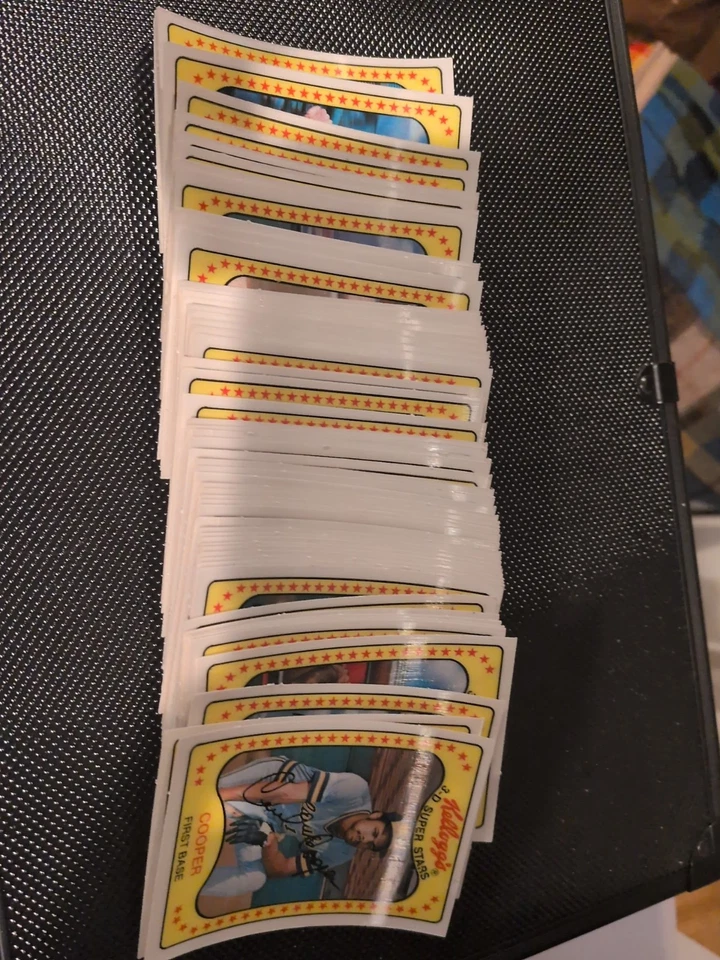 Tarjetas de béisbol Kellogg's 1981 3D juego completo de 66 ¡Bonitas! ROSE RYAN BRETT ETC. Foto 2 de 2