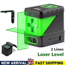 Portable Laser Level with Bright Green Cross Line Self Leveling Measure Tool Kit
