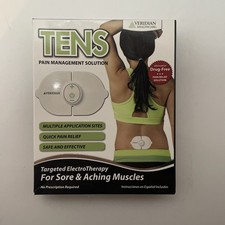 Veridian TENS Smart Control Pain Management Solution Targeted Electrotherapy New