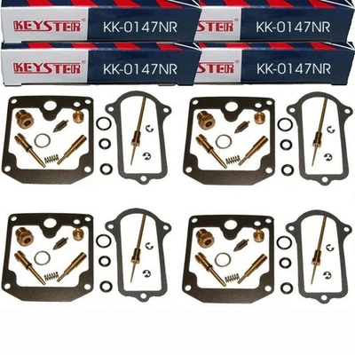 4x Vergaser Reparatursatz für Kawasaki Z1000 MK2 KZT00A 79-80  Keyster 4 Kits - Bild 1 von 4