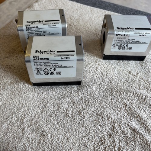 T.A.C. Erie Schneider Electric Pop Top Actuator AG23B020 2 Position N.O.