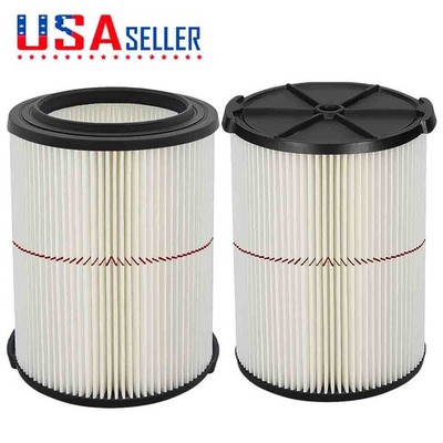 9-38754 Replace Cartridge Filter for Craftsman 5 to 20 Gallon Wet Dry Vac 2 Pack