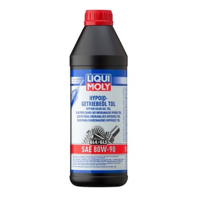Getriebeöl LIQUI MOLY 20645 Hypoid (GL4/5) TDL SAE 80W-90 Schaltgetriebe Öl 1L